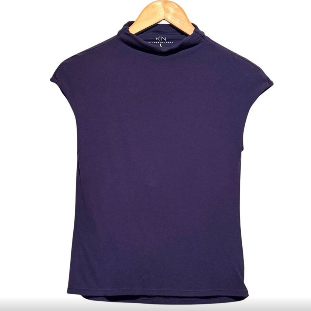Klassy Network Navy Blue Top
